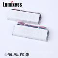 Metal case flickering-free constant current 60W ac dc 24v led driver